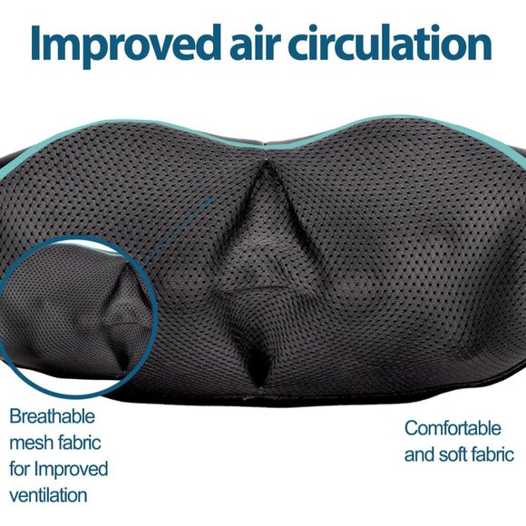 InvoSpa Shiatsu Neck Back Shoulder Massager Heat Therapy Deep Tissue Relaxation - Picture 5 of 13